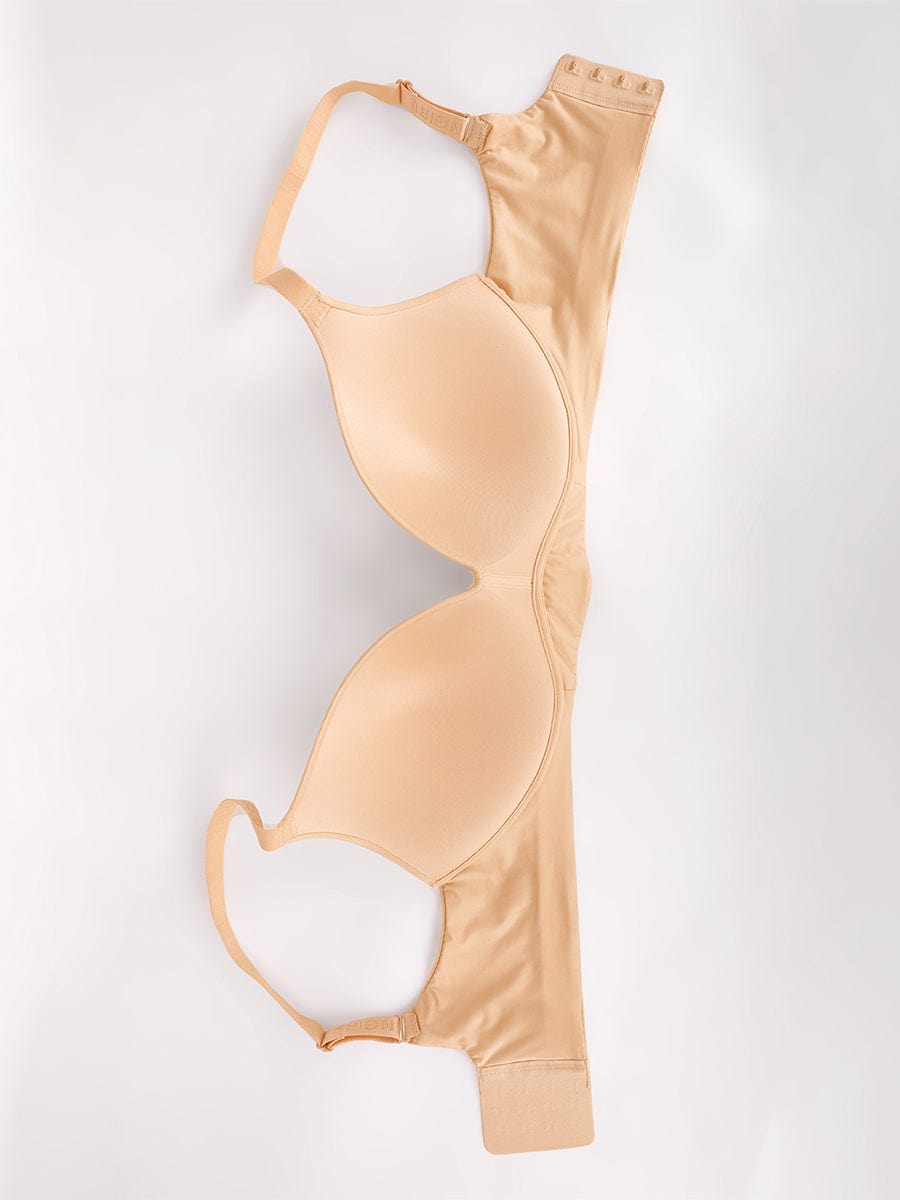 Wireless Push-Up Demi Coverage Bra with Soft Comfort - FirmaLift