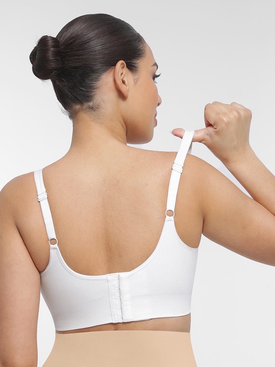 Seamless Wireless Padded Bra with Back Support and Fat Reduction - FirmaLift