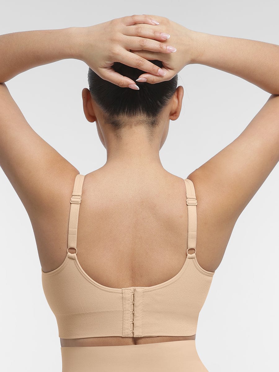 Seamless Wireless Padded Bra with Back Support and Fat Reduction - FirmaLift