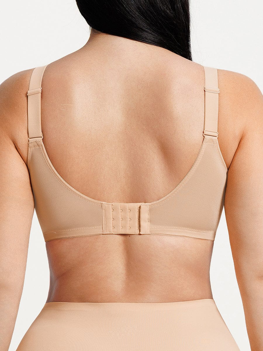 Full Coverage Minimizer Bra with Underwire and Smooth Back - FirmaHold
