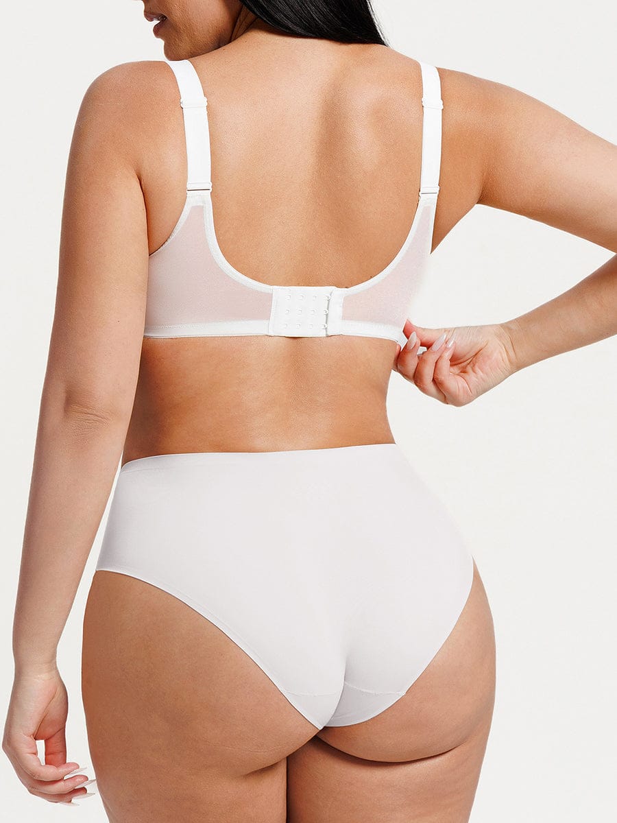 Full Coverage Minimizer Bra with Underwire and Smooth Back - FirmaHold