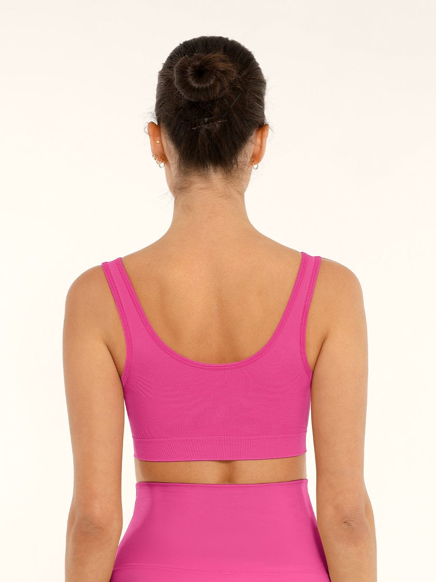 Seamless Shaping Bust Support Bra with Wider Back - FirmaLift