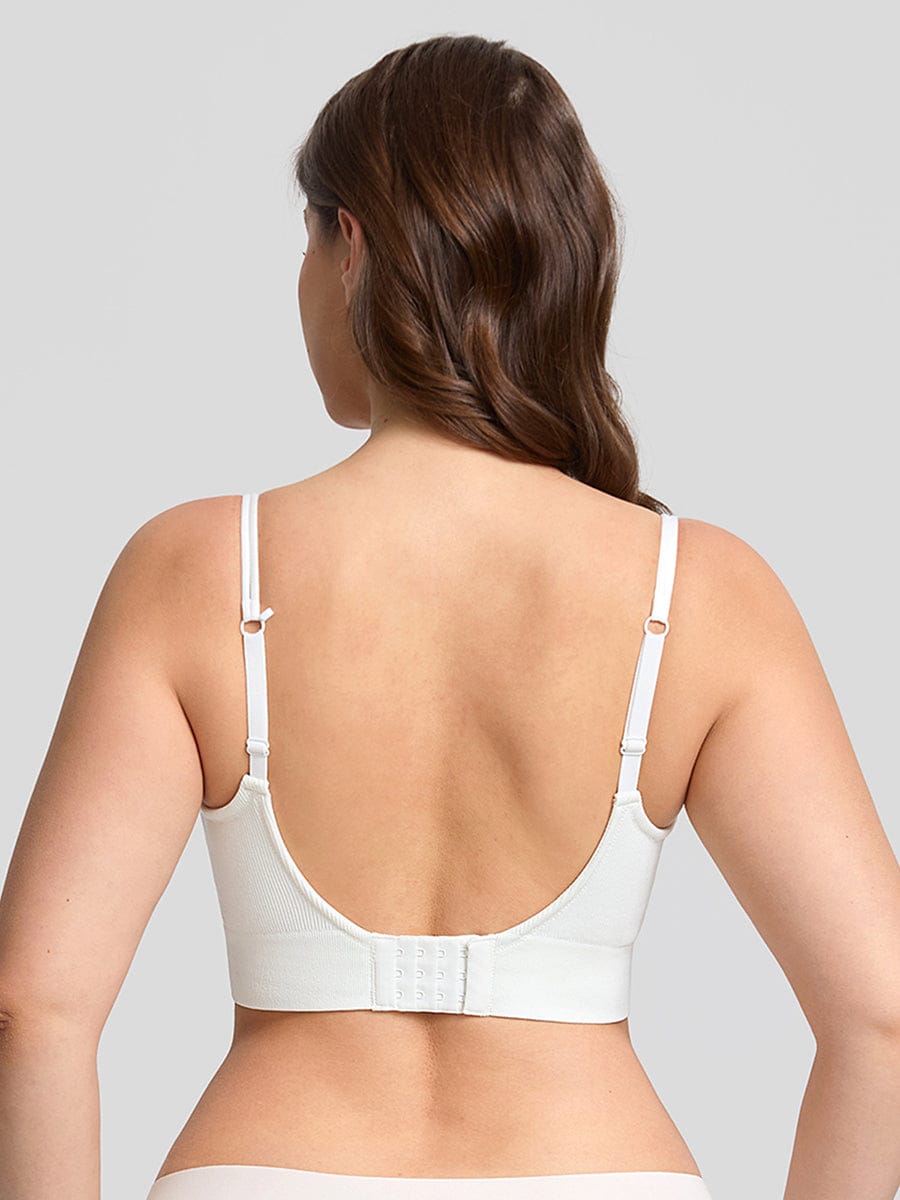 Seamless Wireless Demi T Shirt Bra Light Support Comfort - FirmaSoft