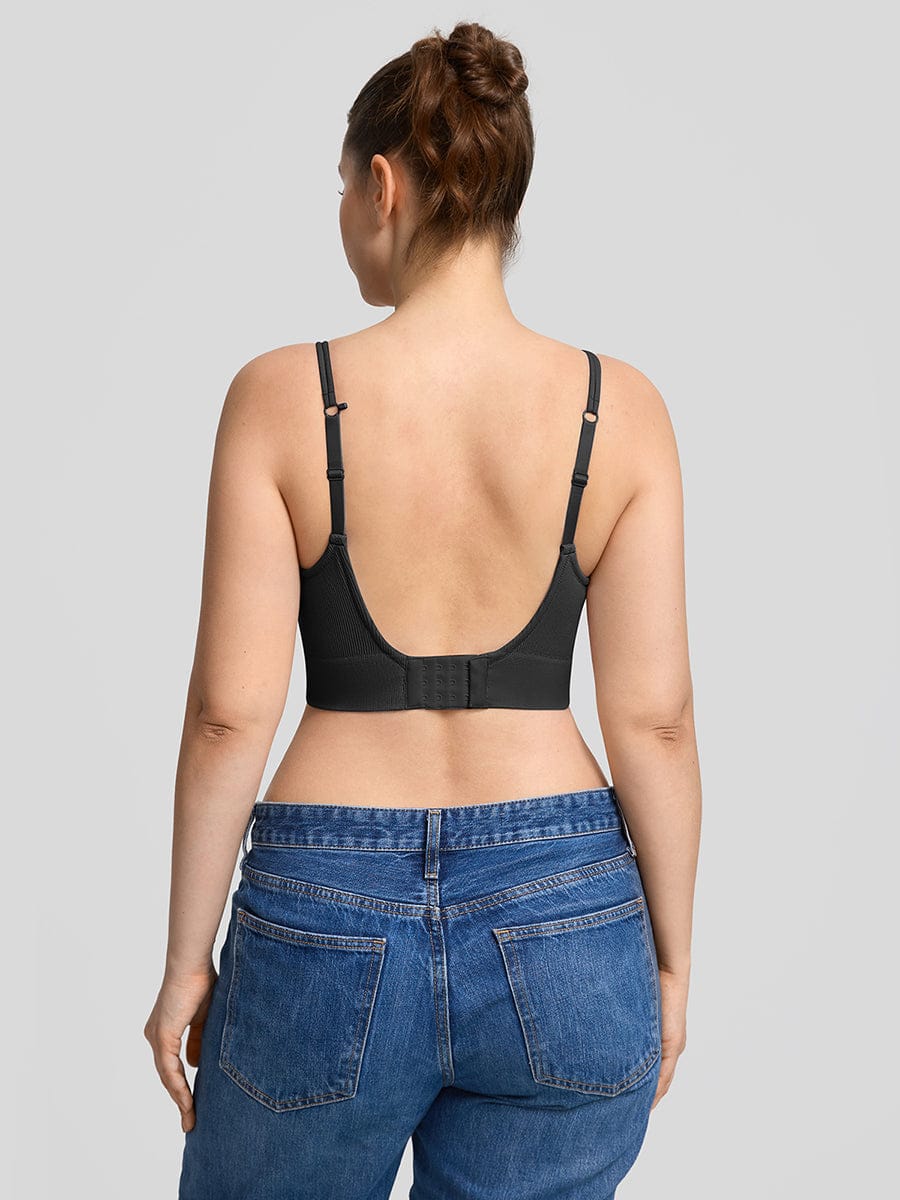 Seamless Wireless Demi T Shirt Bra Light Support Comfort - FirmaSoft