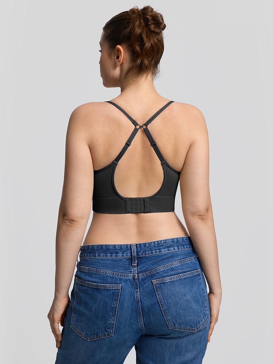 Seamless Wireless Demi T Shirt Bra Light Support Comfort - FirmaSoft