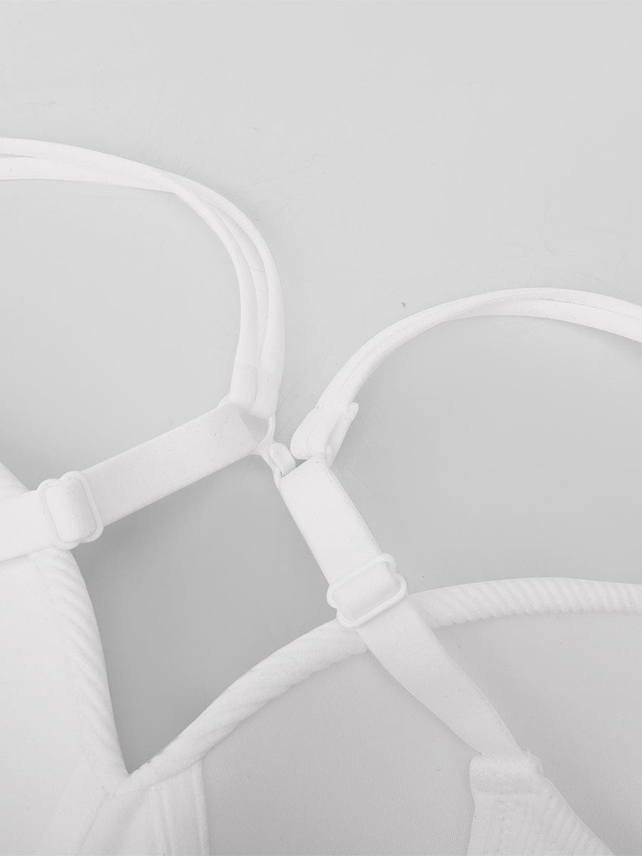 Seamless Wireless Demi T Shirt Bra Light Support Comfort - FirmaSoft