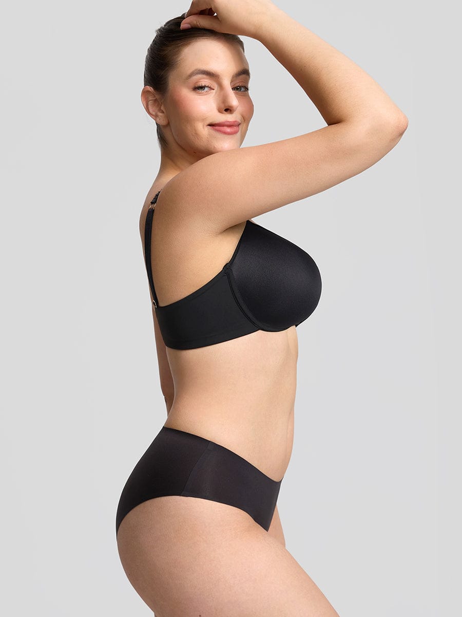 Underwire Memory Foam Demi T-Shirt Bra - FirmaLift