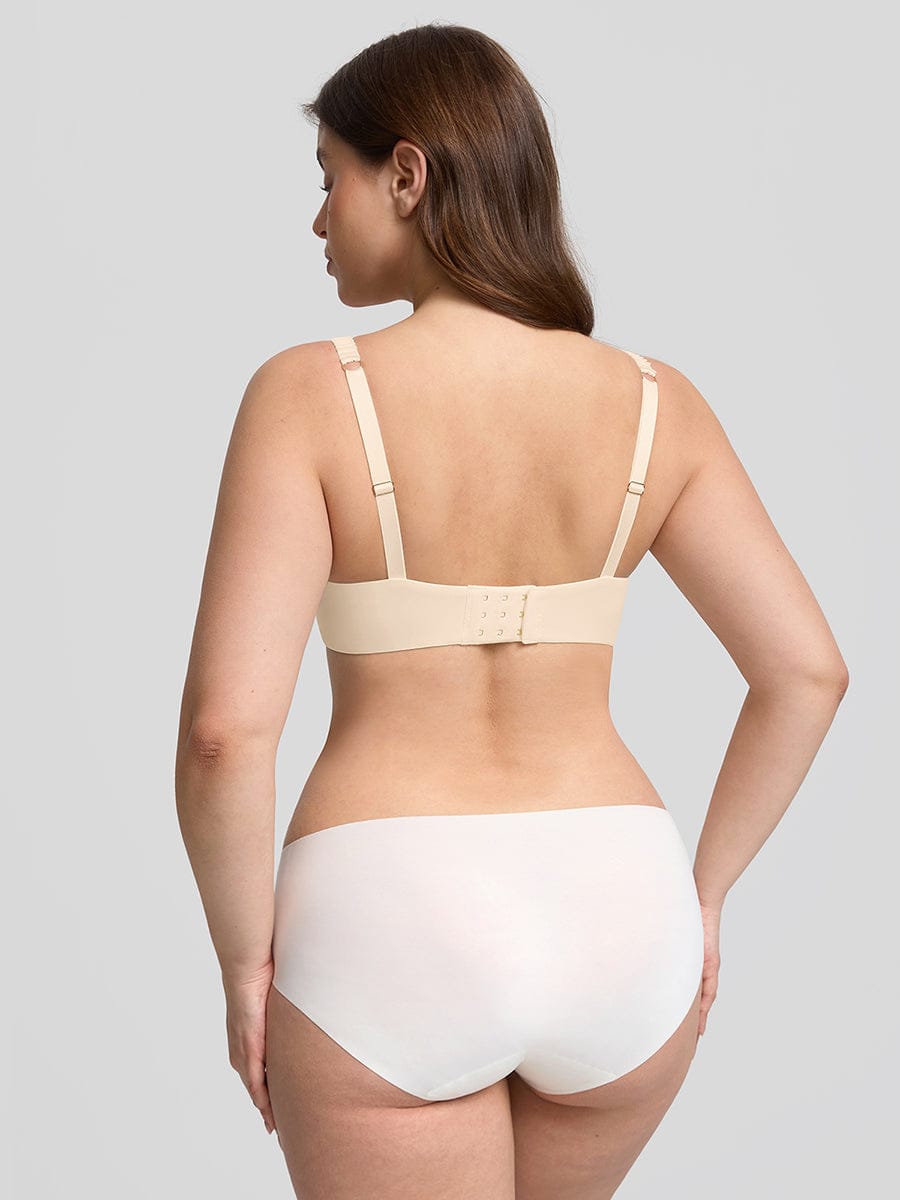 Underwire Memory Foam Demi T-Shirt Bra - FirmaLift