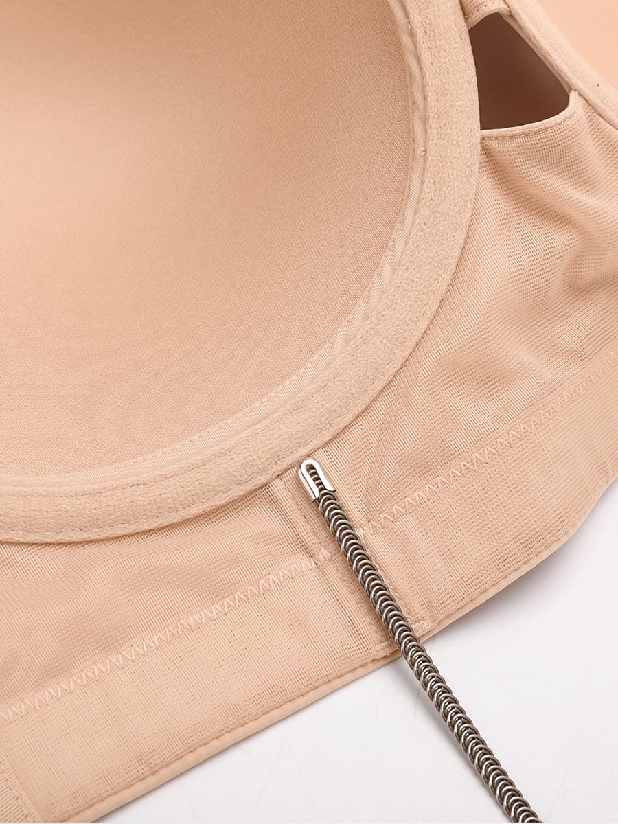 Strapless Half Cup Underwire Bra Wide Back Strong Support Everyday Wear丨FirmaHold