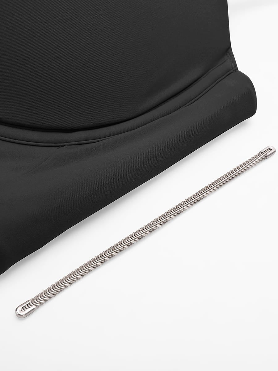 Strapless Half Cup Underwire Bra Wide Back Strong Support Everyday Wear丨FirmaHold