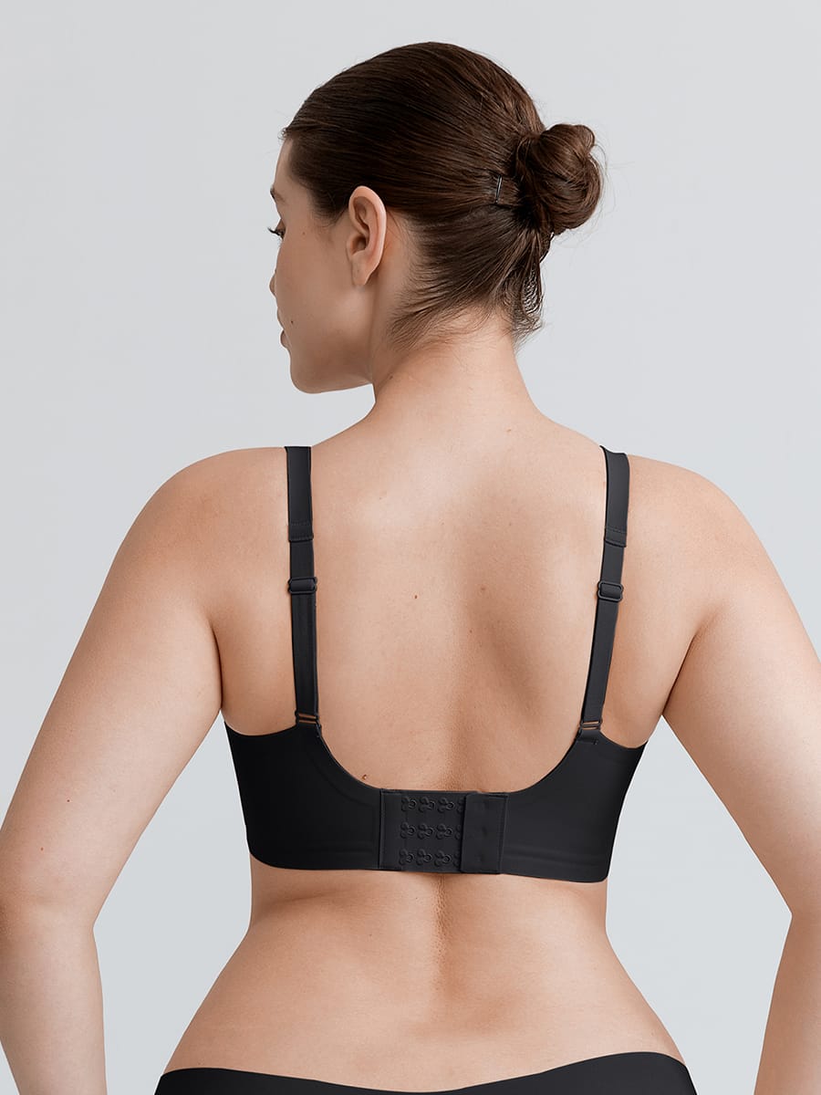 Cut Out Wireless T-Shirt Bra with Jelly Gel Support for Big Chest - FirmaLift