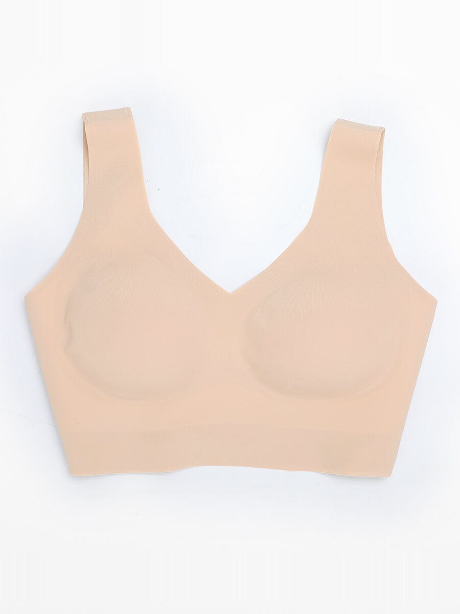 V-Neck Seamless Wireless Bra Tank Top - FirmaLift