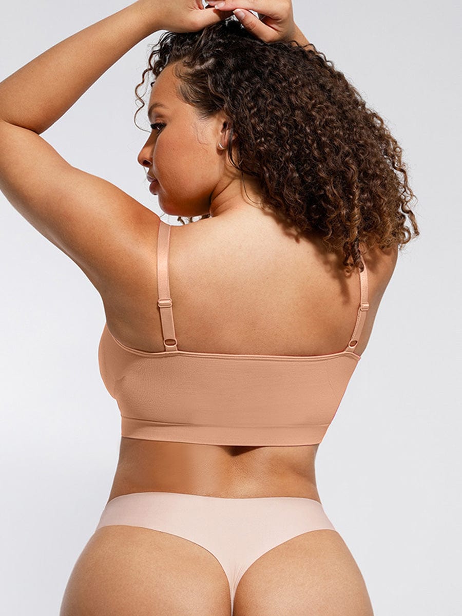 Wireless Supportive Shaping Bra with Adjustable Straps - FirmaActive