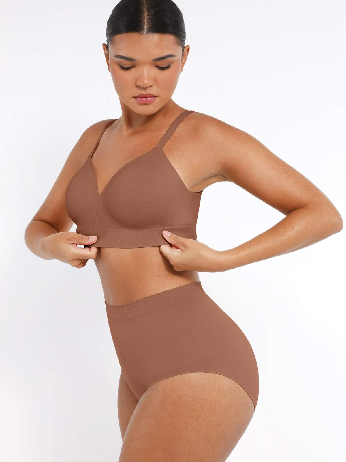 Seamless Wireless Bust Support Bra - FirmaActive