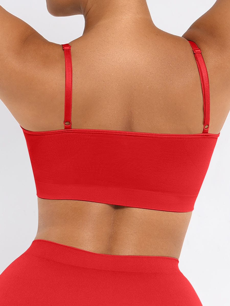 Wireless Supportive Shaping Bra with Adjustable Straps - FirmaActive