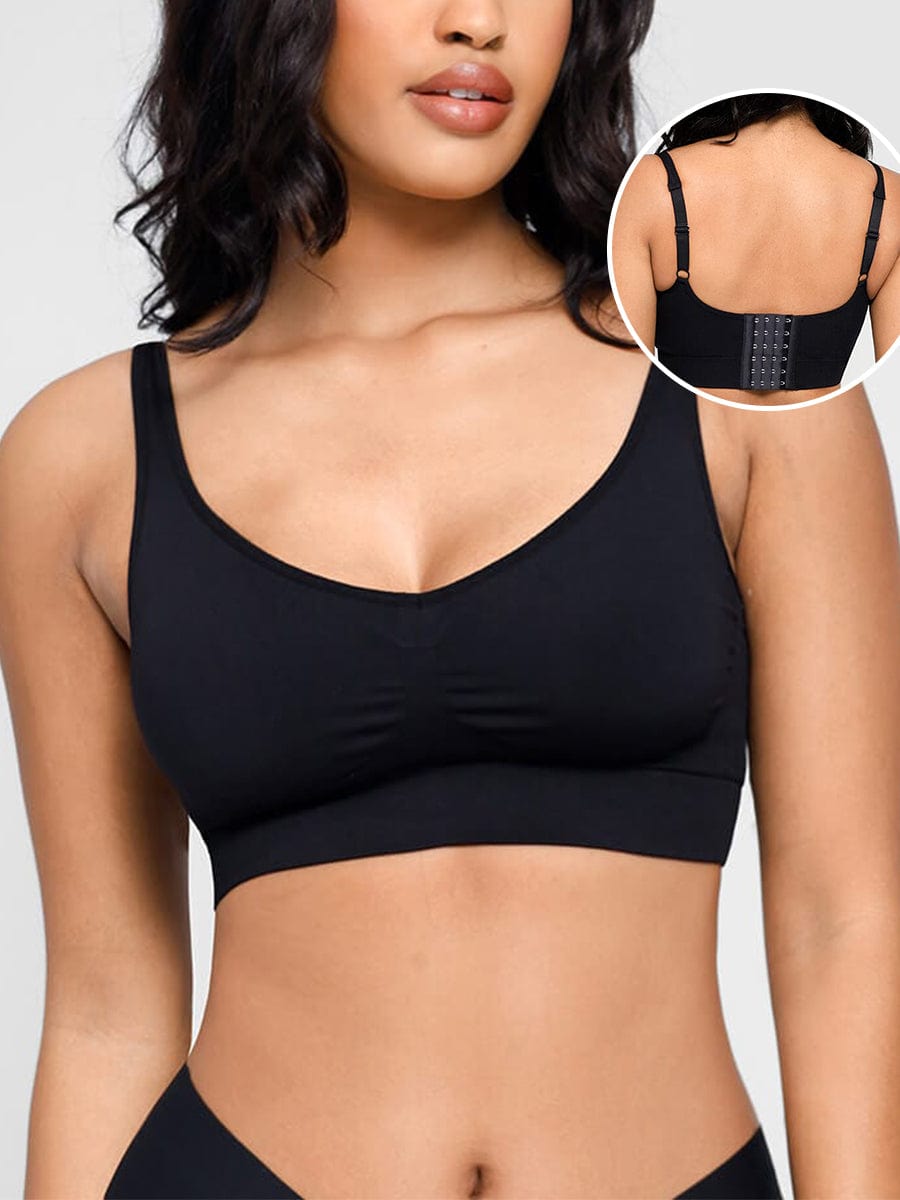 Seamless Wireless Padded Bra with Back Support and Fat Reduction - FirmaLift
