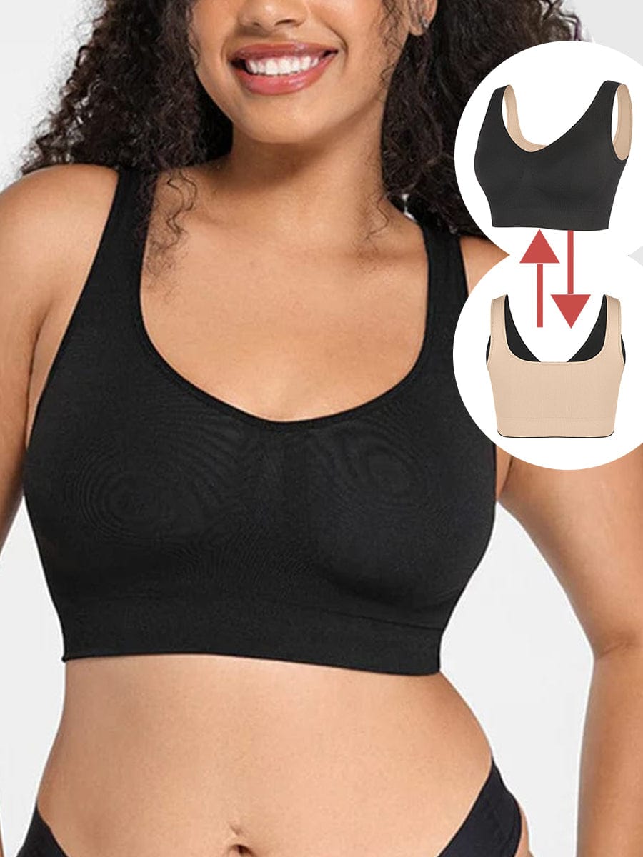 Reversible Wireless Comfort Shaper Bra - FirmaSoft