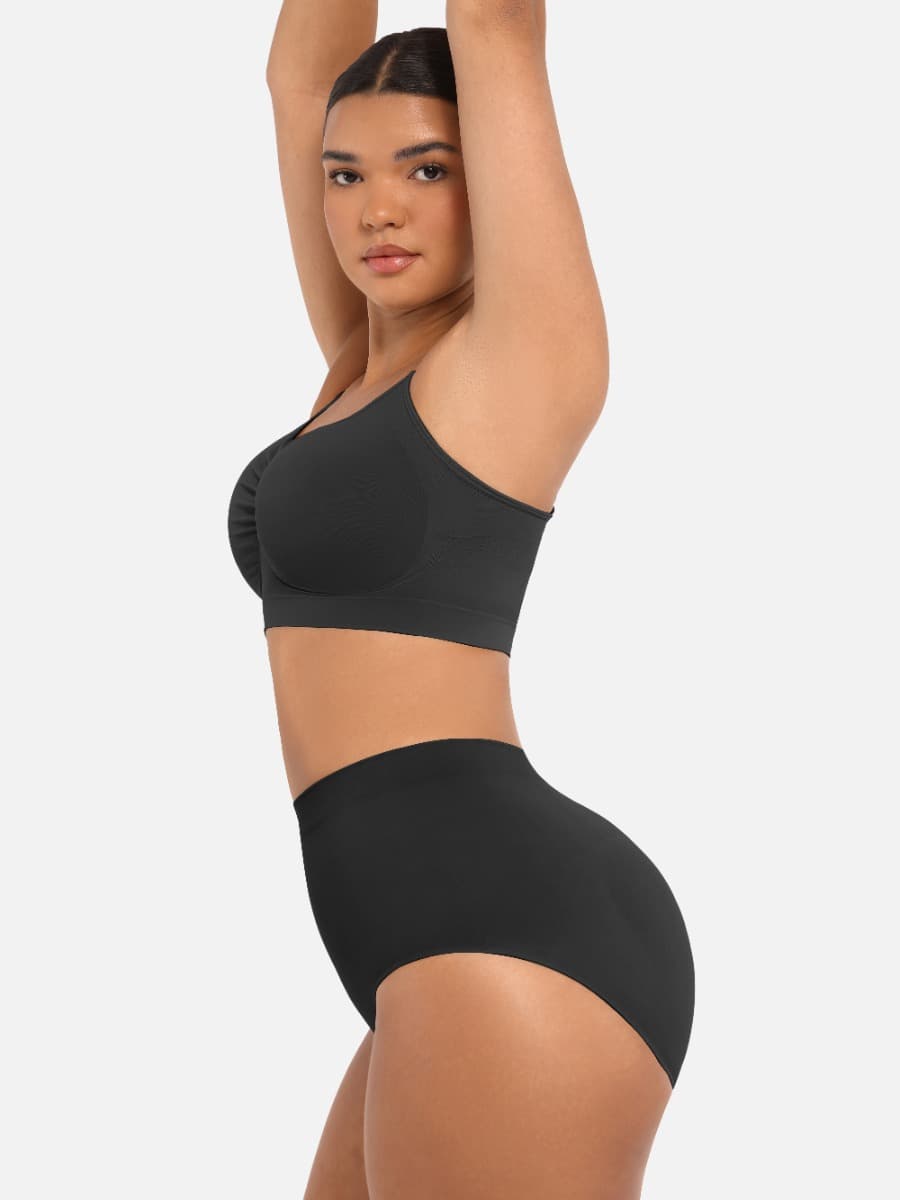 Wireless Supportive Shaping Bra with Adjustable Straps - FirmaActive