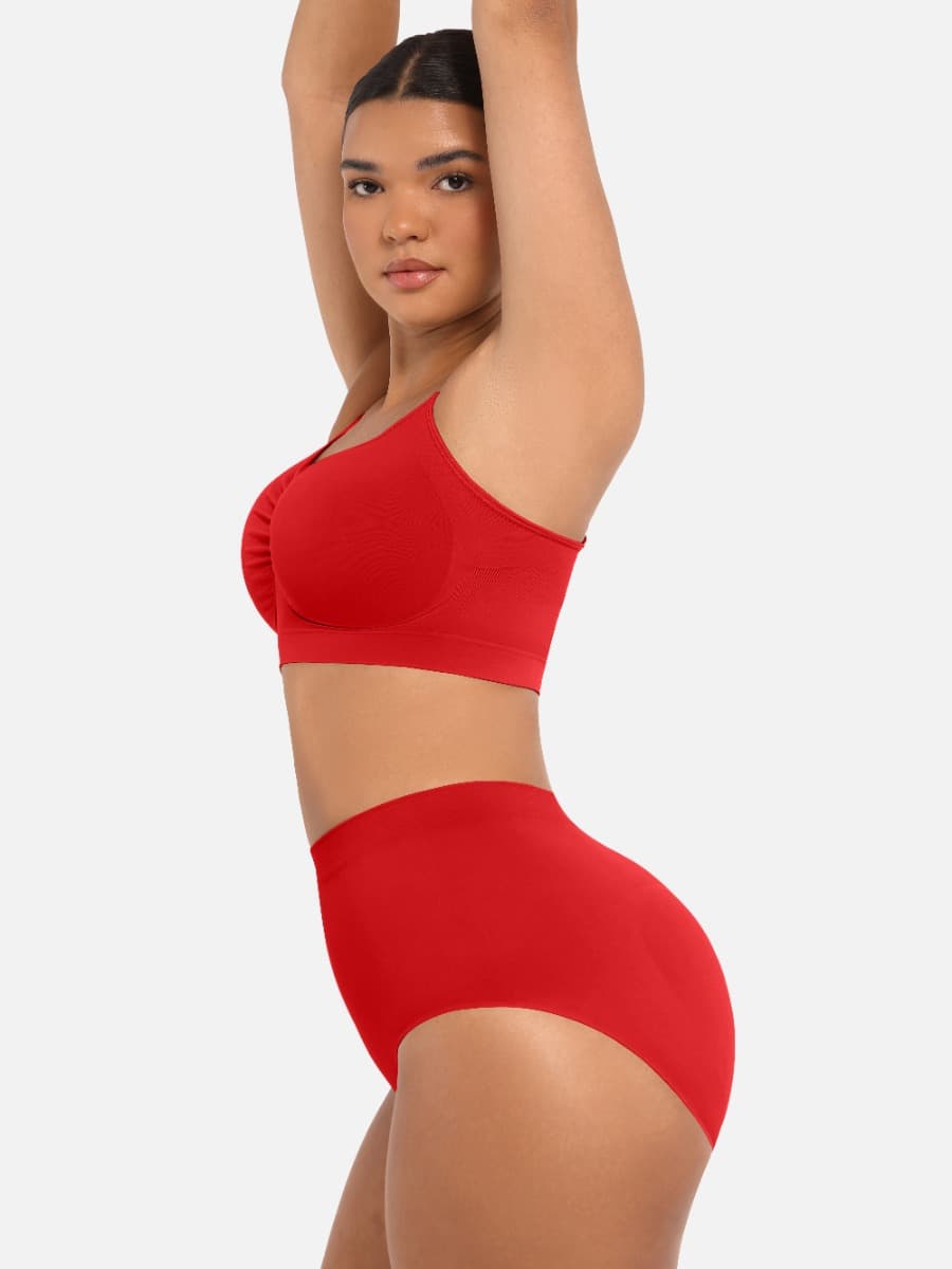Wireless Supportive Shaping Bra with Adjustable Straps - FirmaActive