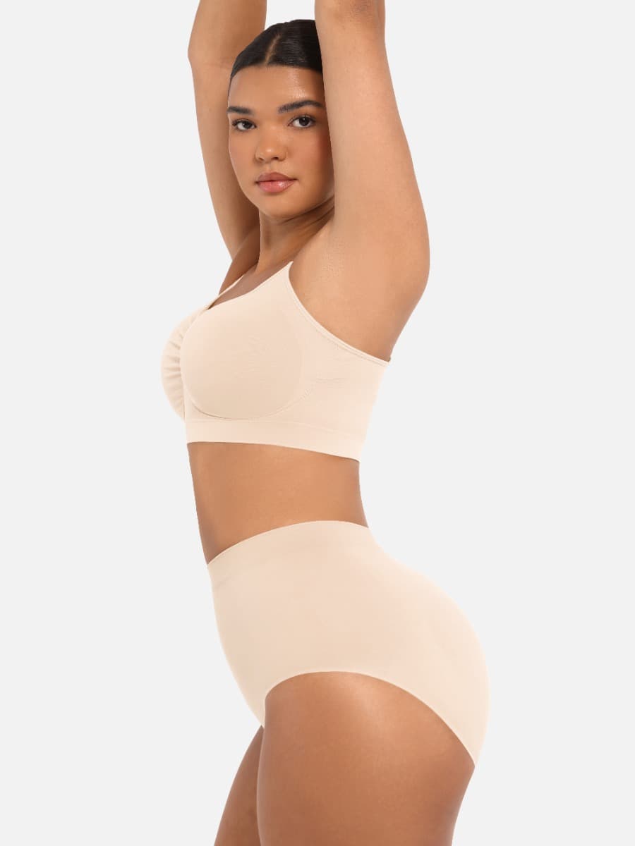 Wireless Supportive Shaping Bra with Adjustable Straps - FirmaActive