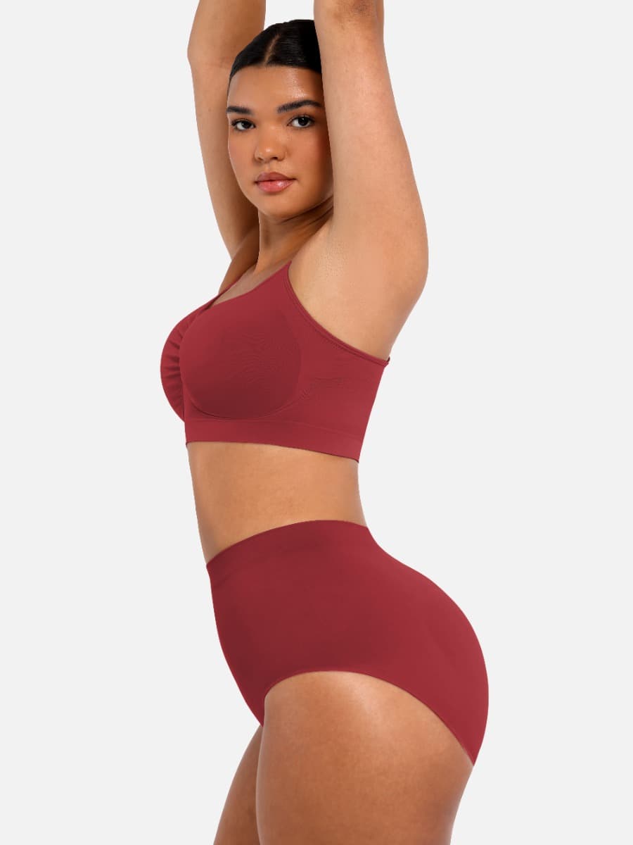 Wireless Supportive Shaping Bra with Adjustable Straps - FirmaActive