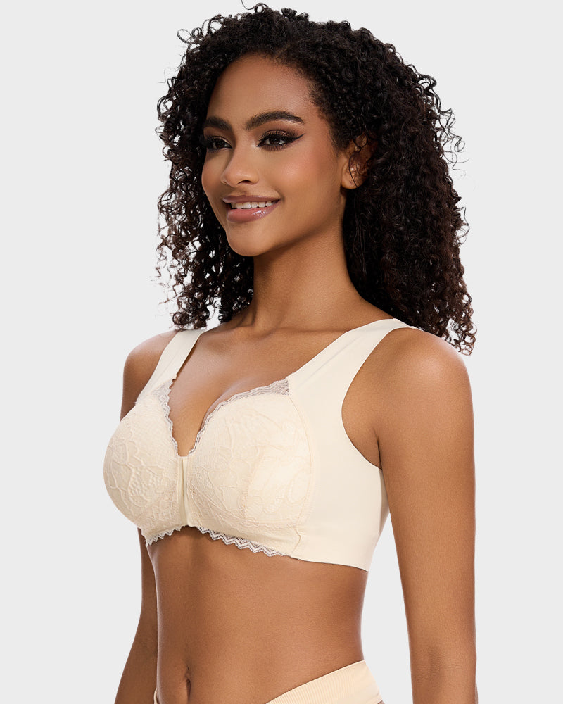 Front Closure Wireless Shaping Bra - FirmaSmooth