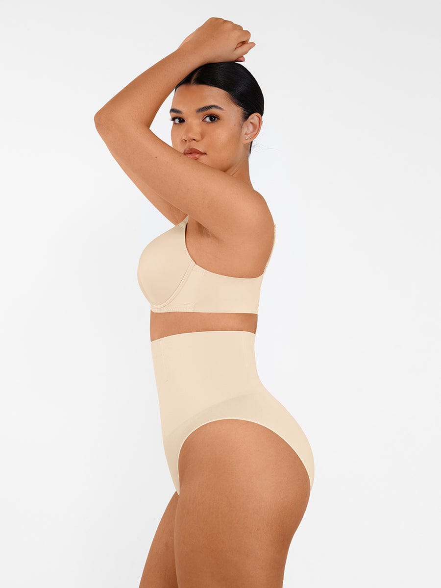 Seamless Instant Smooth Low Rise Tummy Control Briefs - FirmaSmooth