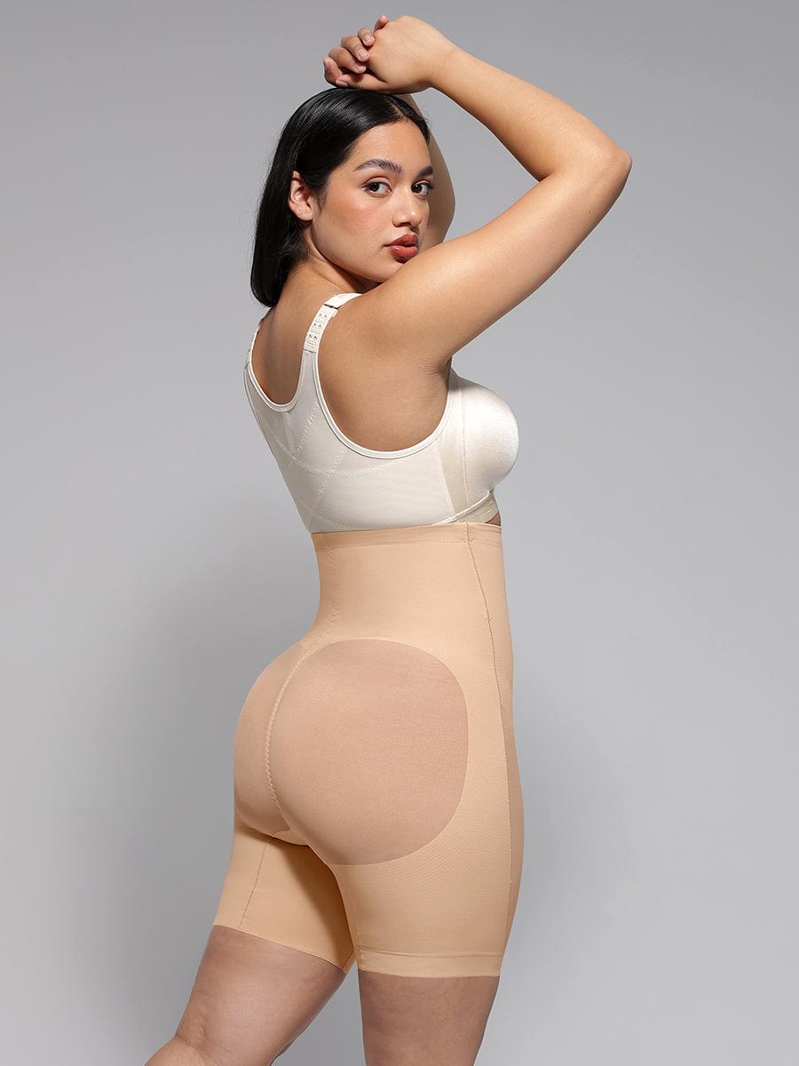 High-Waisted Butt Lift & Slimming Mid-Thigh Shaper Shorts - FirmaLift