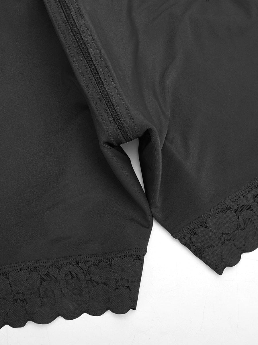 Removable Straps Waist & Back Smoothing Shaper with 4 Steel Bones Hourglass Faja - FirmaSculpt