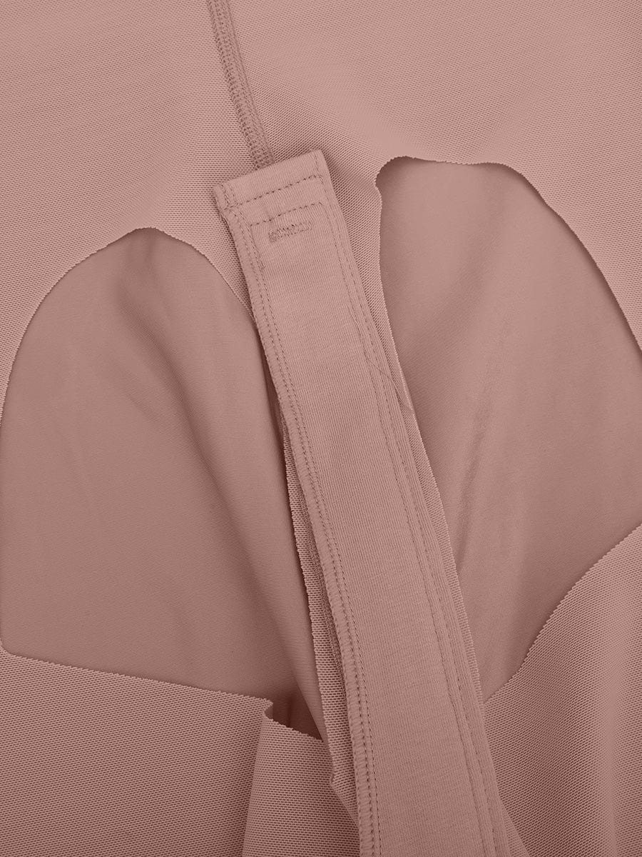 4 Short Steel Bones Waist & Tummy Shaper Butt Lifter Full Body Zipper - FirmaHold