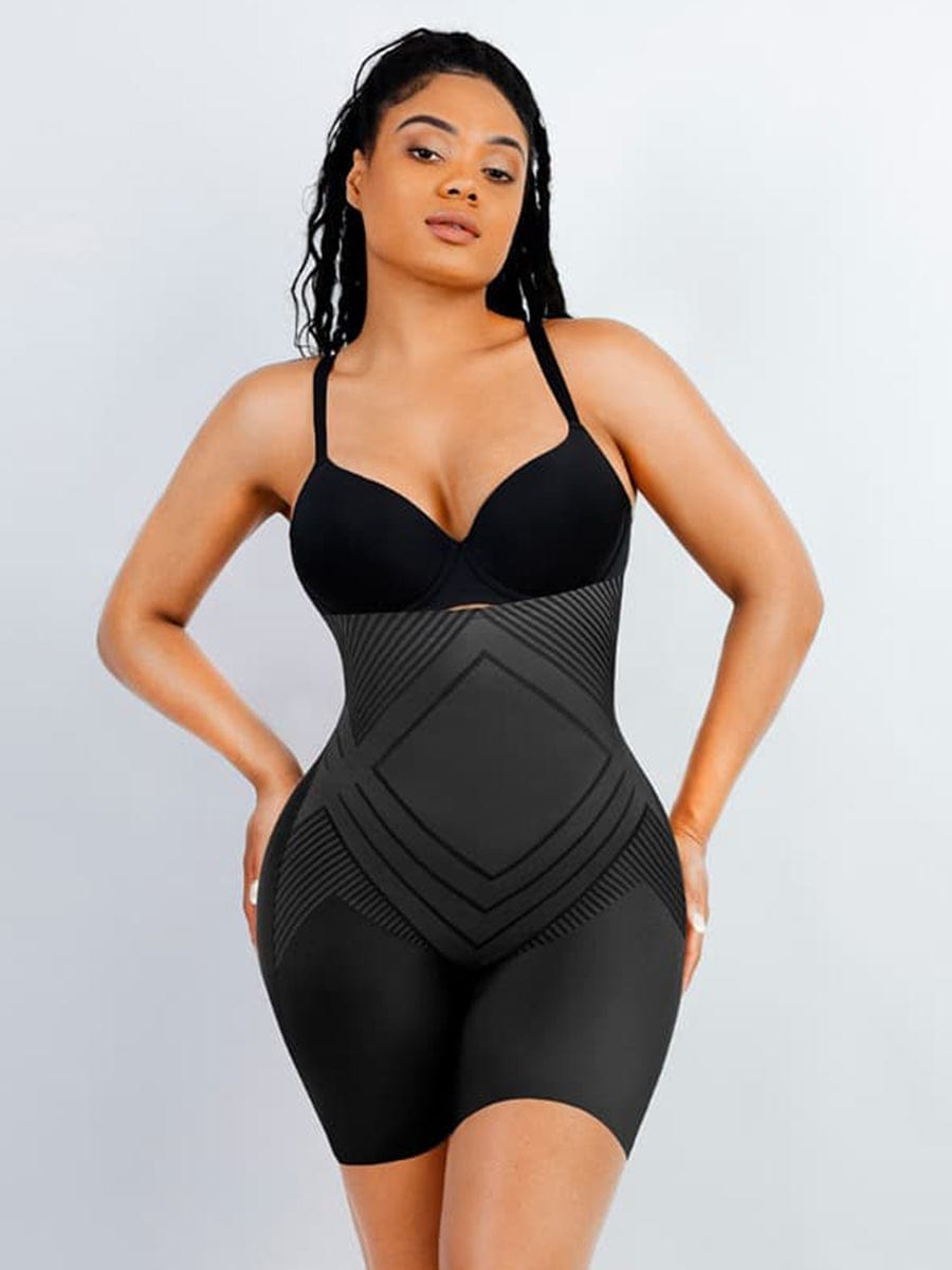 Liquid Spandex High Waist Thigh Slimmer Butt Lifter Brief - FirmaActive