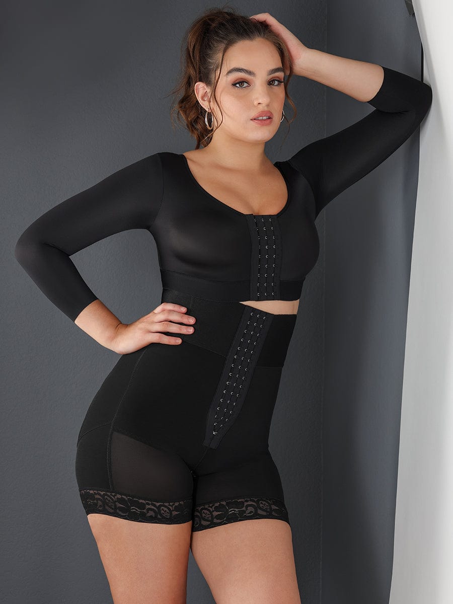 3-Bones Triple-Breasted High-Waisted Elastic Body Butt Lifter Faja - FirmaLift