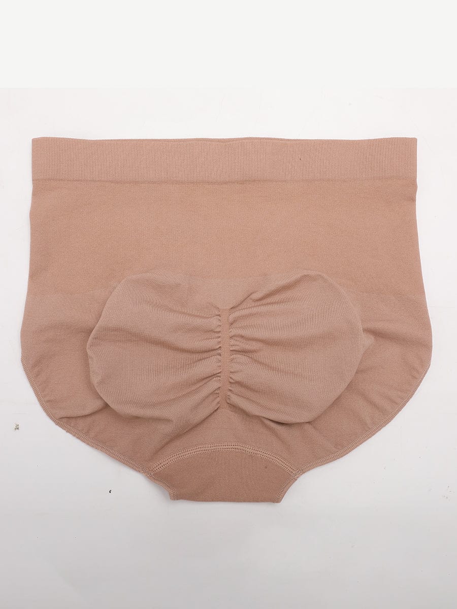 Seamless Mid Waist Tummy Control Brief with Antibacterial Fabric - FirmaHold