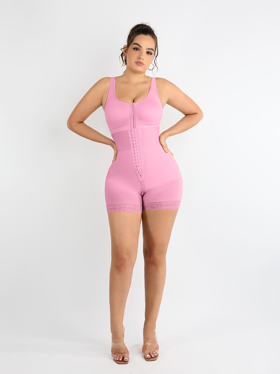 3-Bones Triple-Breasted High-Waisted Elastic Body Butt Lifter Faja - FirmaLift