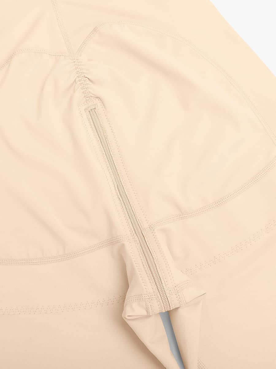 Post-Operative Breast-Covering Side-Zip Body Shaper - FirmaHold