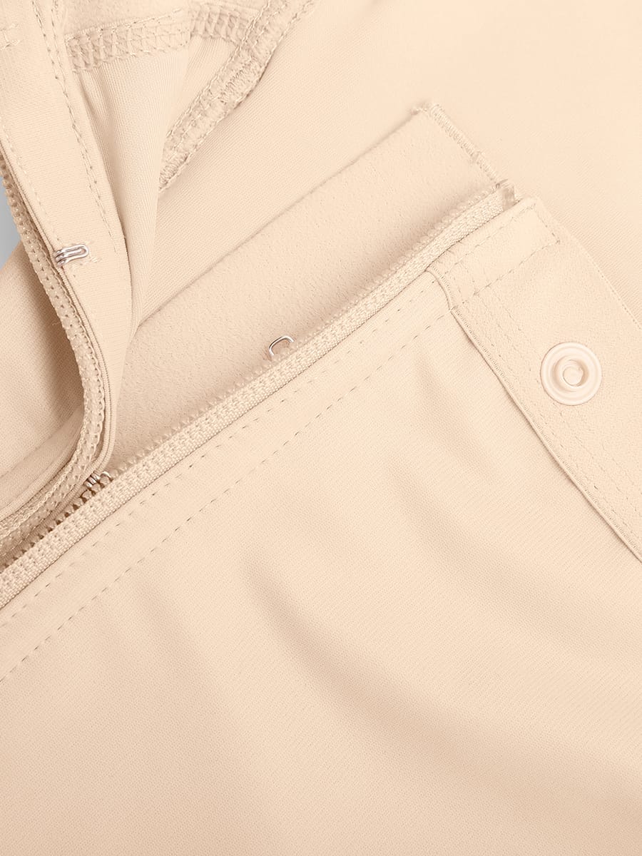 Post-Operative Breast-Covering Side-Zip Body Shaper - FirmaHold
