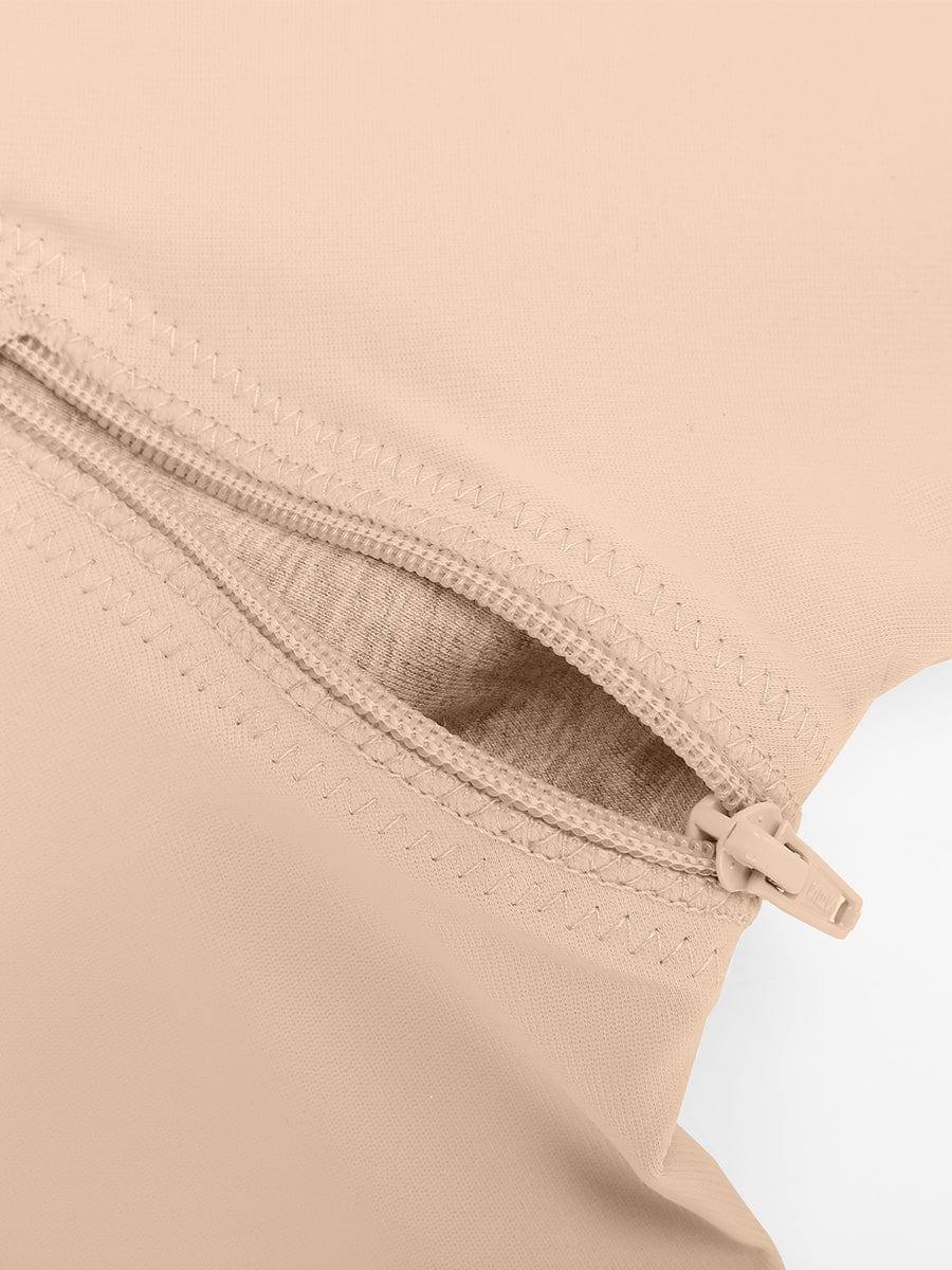 Body Shaper with Removable Shoulder Straps and Clips for Post-Operative Wear - FirmaActive