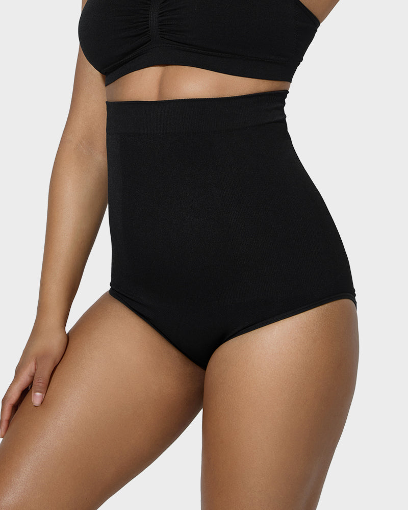 High-Waist Tummy Control Briefs 2-Pack - FirmaControl