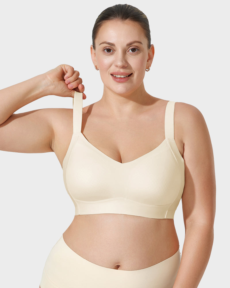 Full Coverage Longline Smoothing Bra - FirmaSmooth
