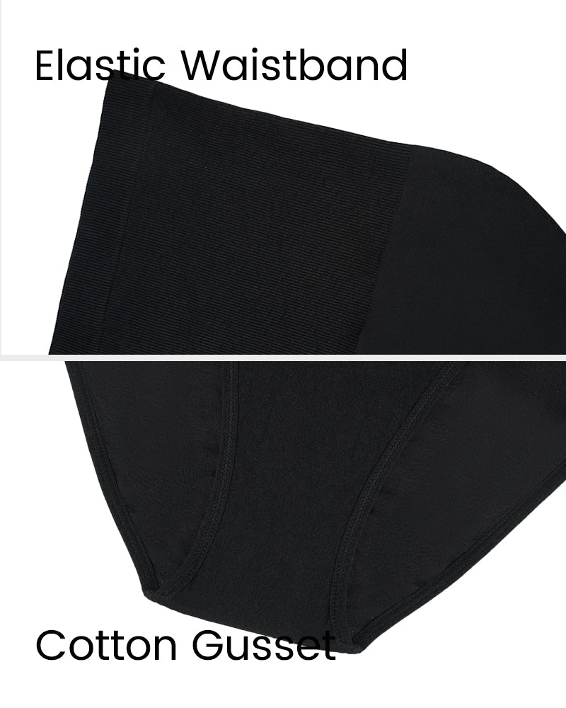 High-Waist Tummy Control Briefs 2-Pack - FirmaControl