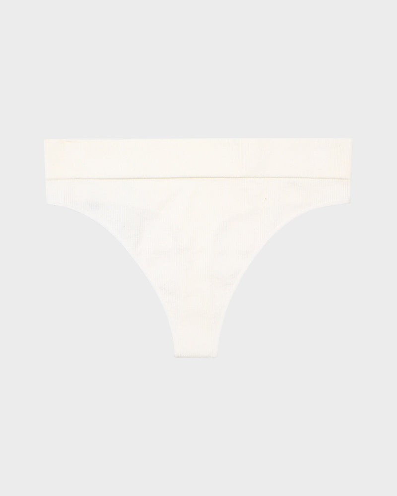 Seamless Low-Rise Thong Underwear 3-Pack - FirmaSmooth
