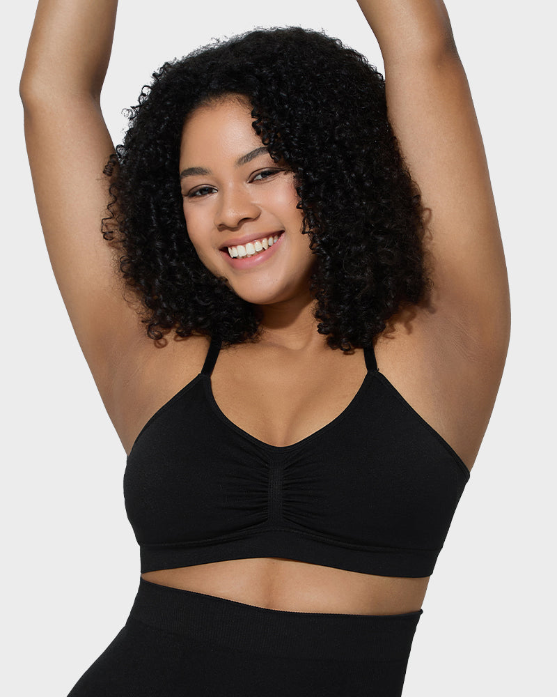 Full Coverage Non-Padded Wireless Sculpt Bra - FirmaSmooth