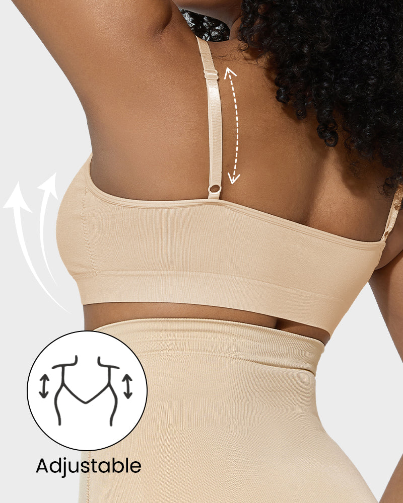 Full Coverage Non-Padded Wireless Sculpt Bra - FirmaSmooth