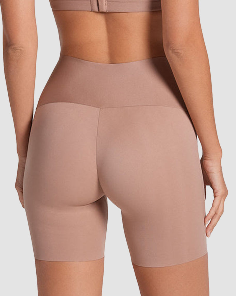 Lightweight High-Waist Tummy Control Shaping Shorts - FirmaControl