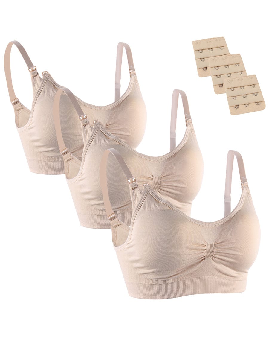 Wireless Seamless Nursing Bra 3 Pack - FirmaActive