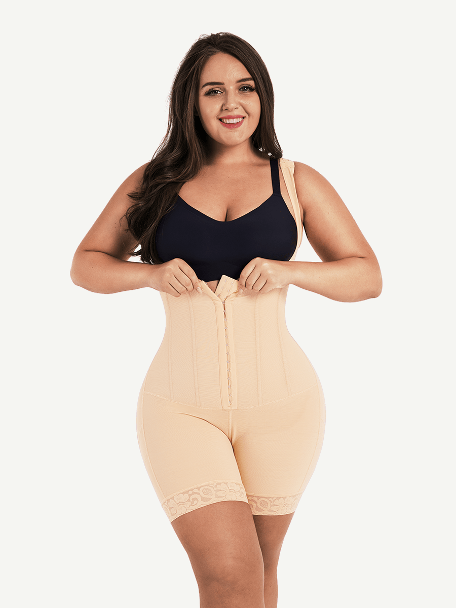 6 Steel Boned Shapewear Tummy Control Waist Trainer Faja - FirmaSculpt