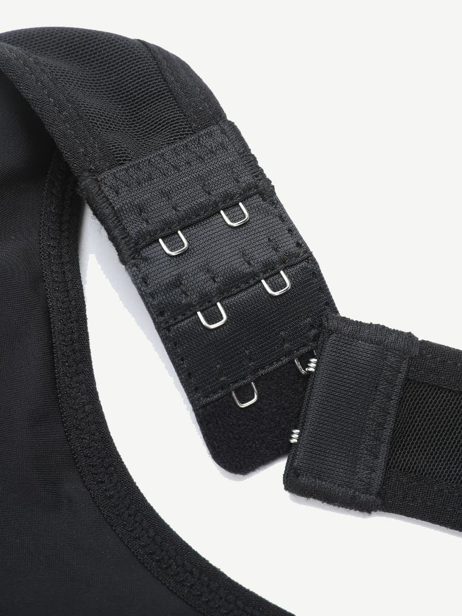 Post-surgical Tummy Control Full Body Shaper Faja with Adjustable Straps and Crotch Zipper - FirmaHold