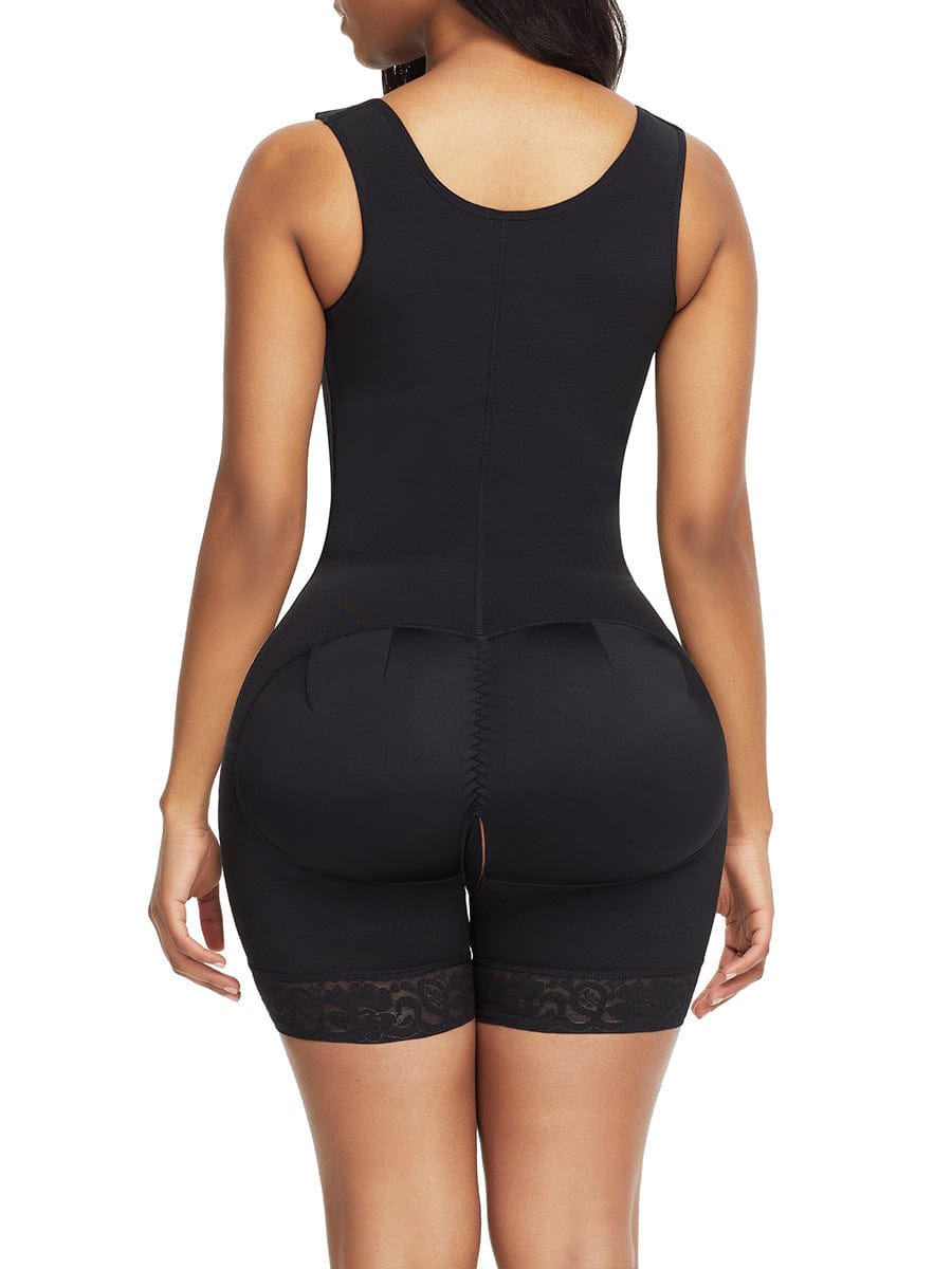 Post-Surgical Tummy Control Full Body Shaper with Butt Lift - FirmaActive