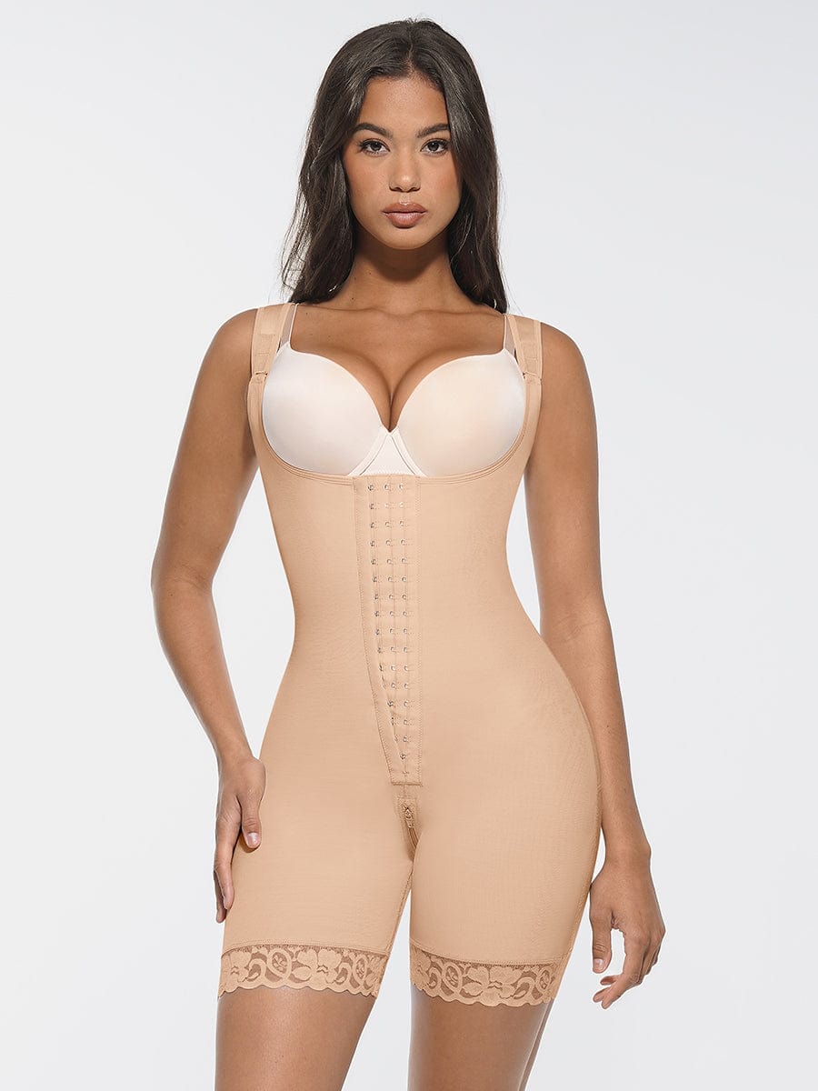 U-Shaped Bust Support Waist Shaping Butt Lift Body Shaper - FirmaSculpt