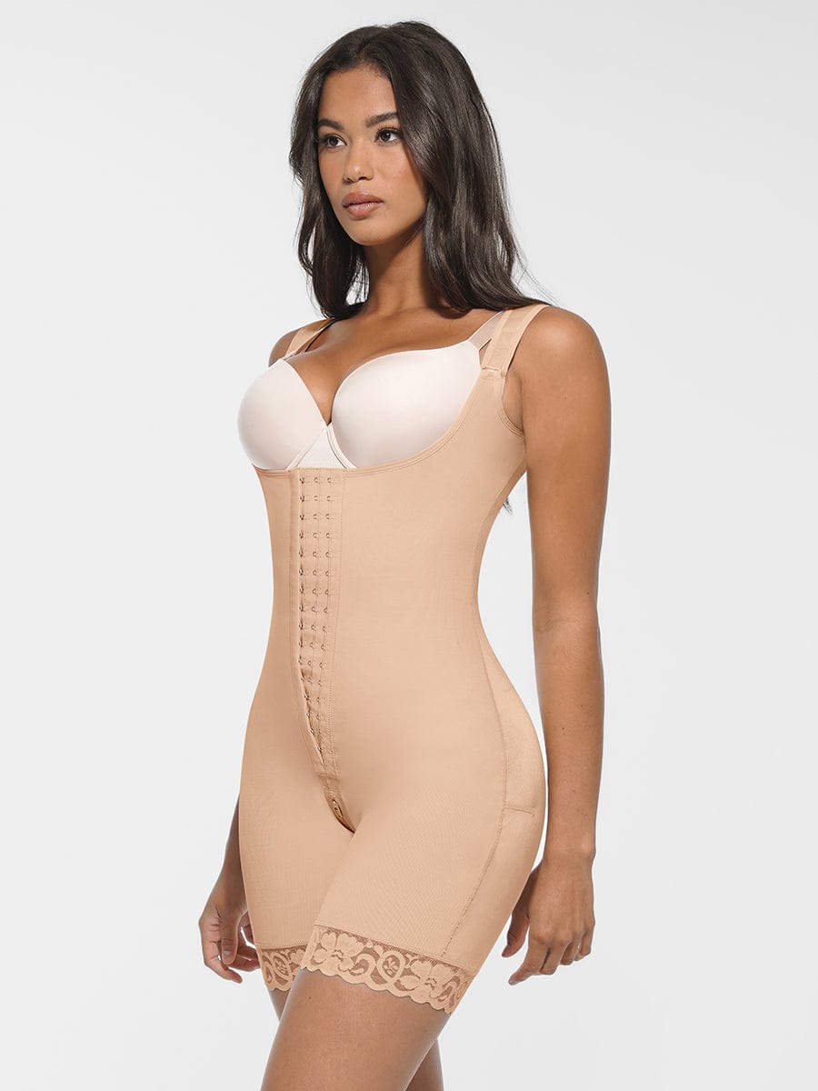 U-Shaped Bust Support Waist Shaping Butt Lift Body Shaper - FirmaSculpt